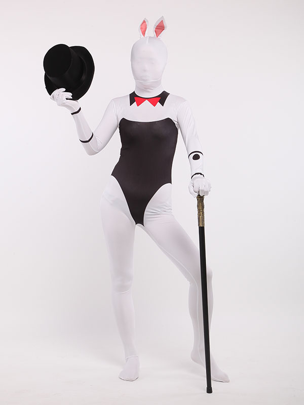 Halloween Spandex Stylish Sexy Bunny Cosplay Costume